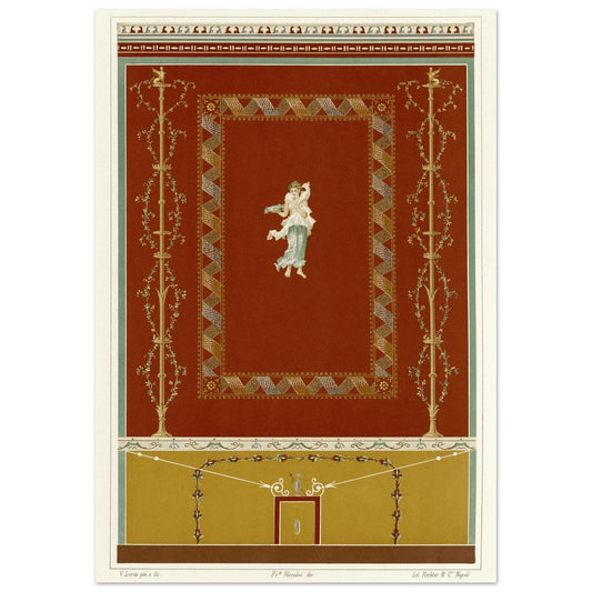Pompeii, Herculaneum, and Stabiae mural paintings by Wilhelm Zahn.
