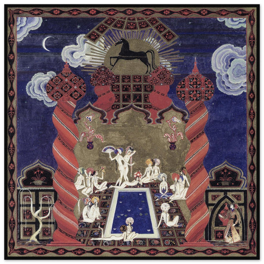 Kay Nielsen illustration for Arabian Nights. The Tale of the Third Dervish