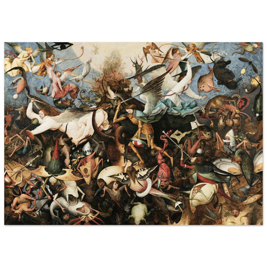 The Fall of the Rebel Angels painting by Pieter Bruegel The Elder.