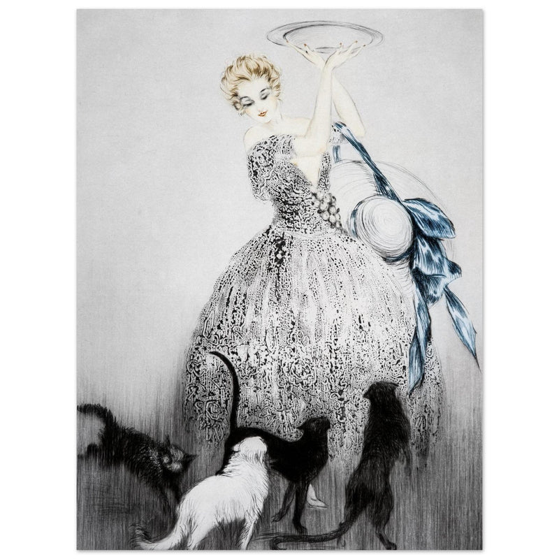 Louis Icart Les Chats (The Cats)