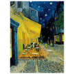 Terrace of a café at night Place du Forum by Vincent Van Gogh