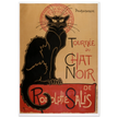 For the nightclub "Tournée du Chat Noir poster reproduction Théophile Steinlen 1896