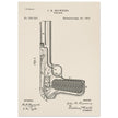 Firearm mechanism patent by John M. Browning.