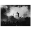 Second World War photograph. Saint Paul's Cathedral fire raid.