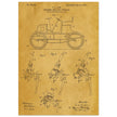 Steering Gear for vehicles patent illustration.