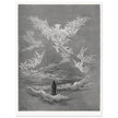 Wall Paradise. Gustave Dore illustration for the Divine Comedy by Dante Alighieri.