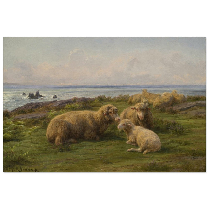 Sheep by the Sea by Rosa Bonheur.