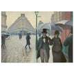 Paris Street Rainy Day by Gustave Caillebotte 1877.