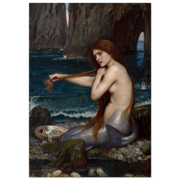A Mermaid by John William Waterhouse 1900.