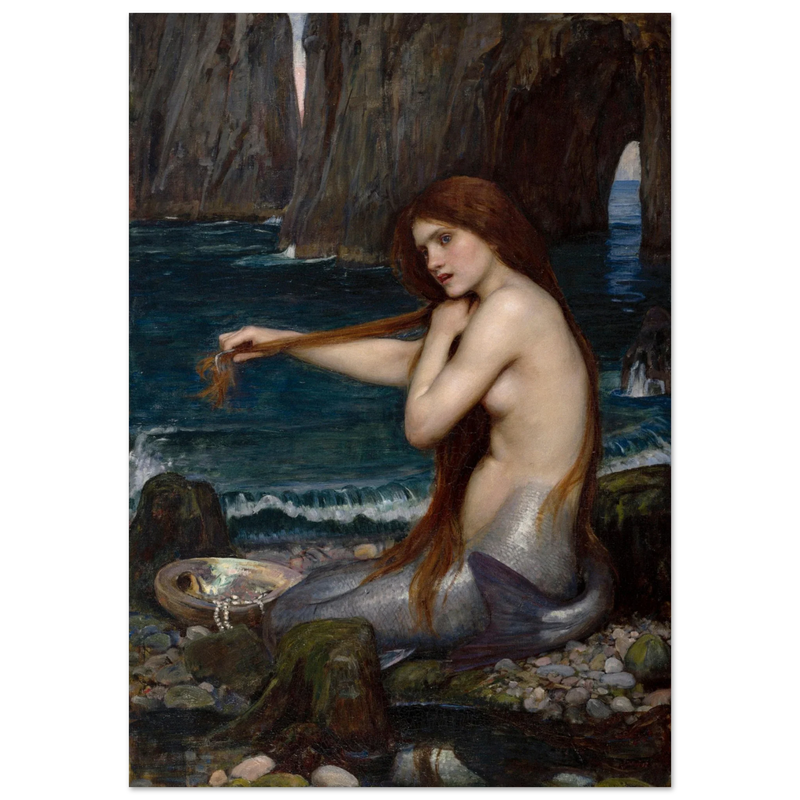 A Mermaid by John William Waterhouse 1900.