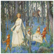 The Fairy Woods by Henry Meynell Rheam victorian painting reproduction.