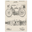 Motorcycle old patent by G. W Manson.