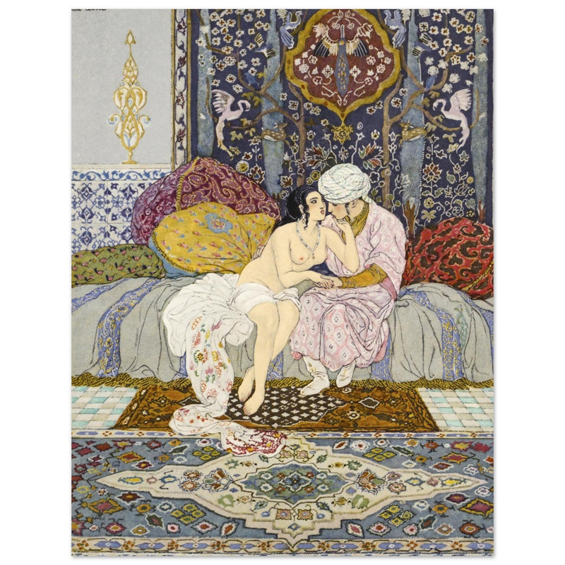 The Arabian Nights One Thousand and One Nights illustration by Léon Carré