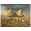 Haystacks Autumn by Jean François Millet.