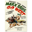 Marx Brothers Go West movie poster.
