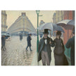 Paris Street Rainy Day by Gustave Caillebotte 1877.