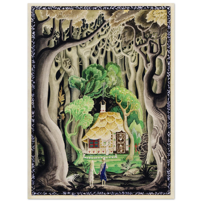 Kay Nielsen and his illustration  for Hansel and Gretel.