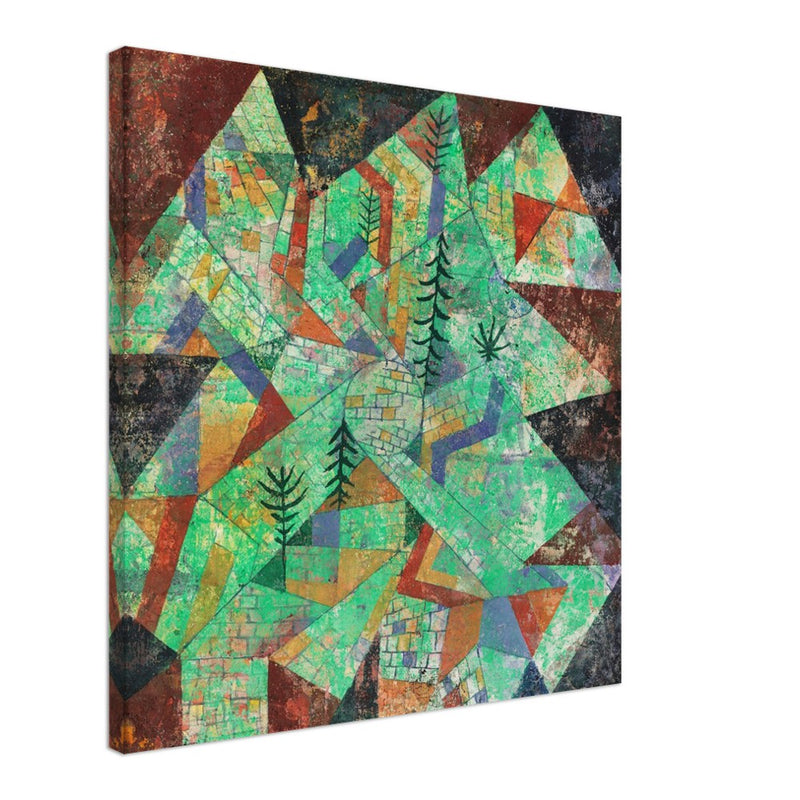 Paul Klee Wald Bau ( Forest construction )