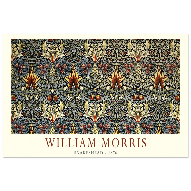 William Morris Snakeshead 1876.  .