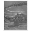 Gustave Dore illustration for The Divine Comedy by Dante Alighieri.  Paradise.