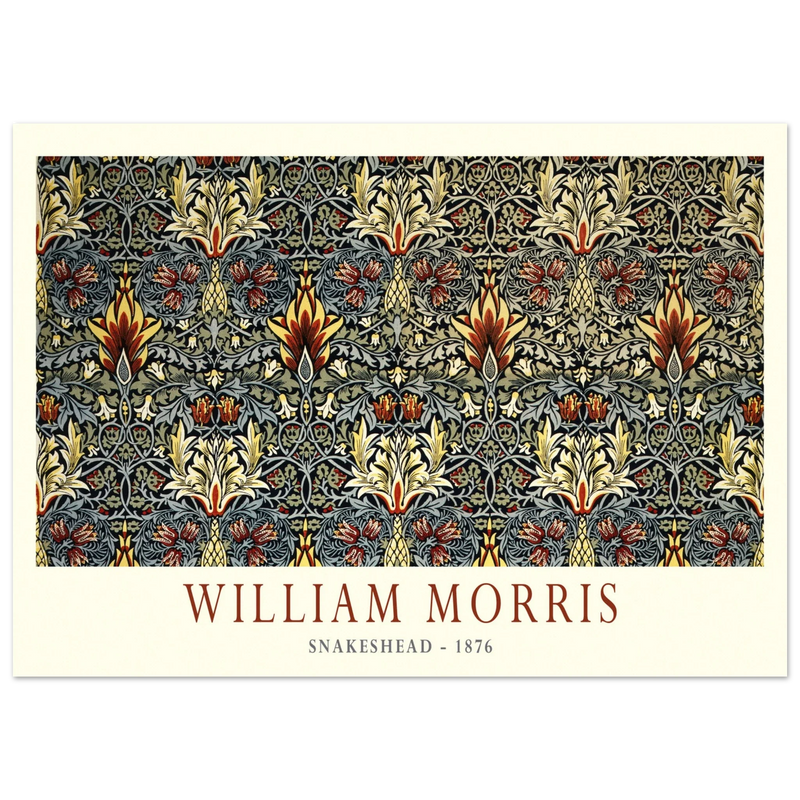 William Morris Snakeshead 1876.  .