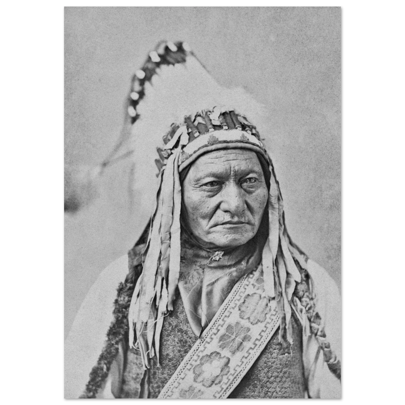 Sitting Bull native american leader.