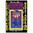 The Beatles concert poster reproduction. Final Concert at Candlestick Park in 1966.