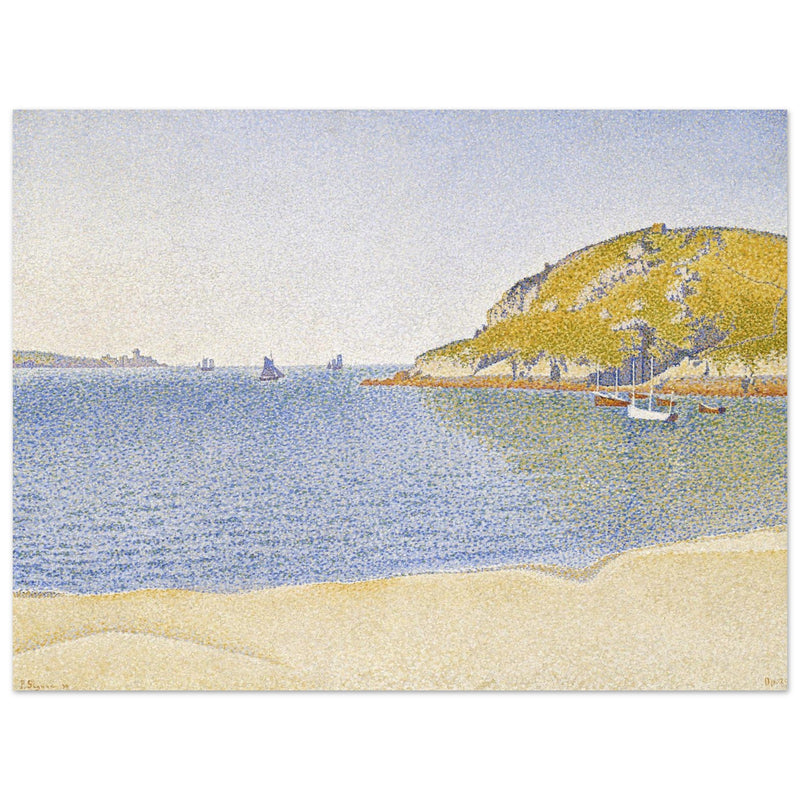 Paul Signac Port of Saint-Cast painting