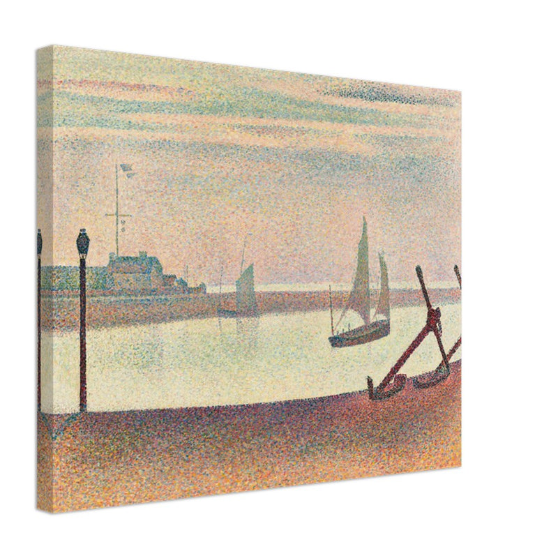 Georges Seurat The Channel at Gravelines, Evening.