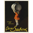 Cacao Suchard vintage advertising poster of 1911 made by Leonetto Cappiello.