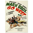 Marx Brothers Go West movie poster.