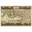 Ancient map Geographic Description of the Travels of the Apostles and the Journeys of Paul by Nicolaes Visscher