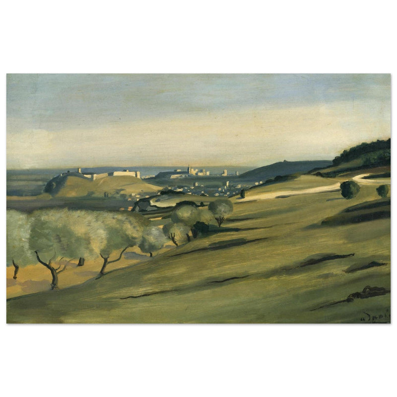 Andre Derain Landscape in Provence painting.