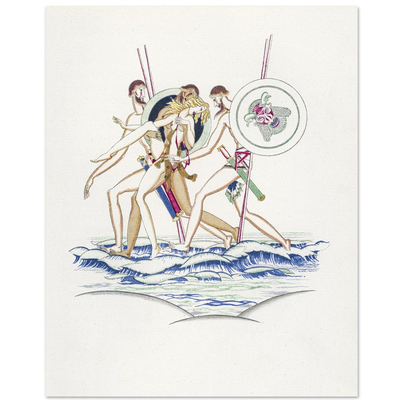Daphnis and Chloe illustration by John Austen.