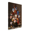 Still Life with Flowers canvas reproduction by Balthasar van der Ast XVII Century Antique flower bouquet canvas