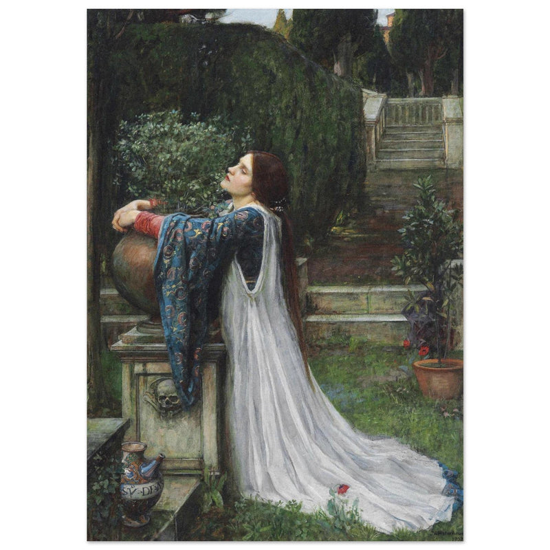 John William Waterhouse painting Isabella and the Pot of Basil