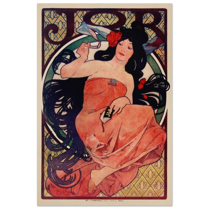 Art Nouveau Alphonse Mucha JOB.