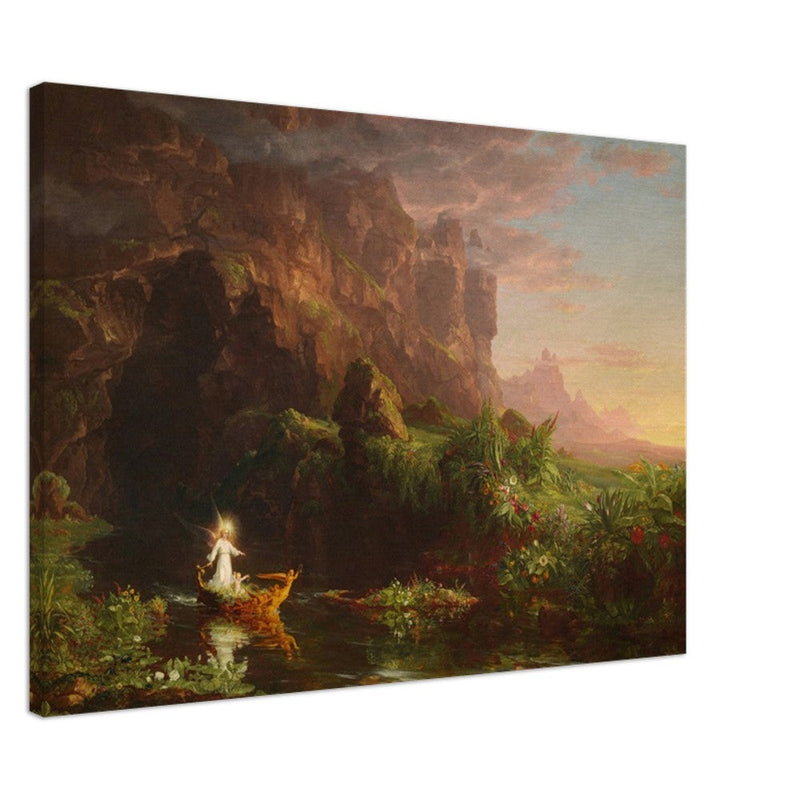The Voyage of Life Childhood by Thomas Cole 1842.