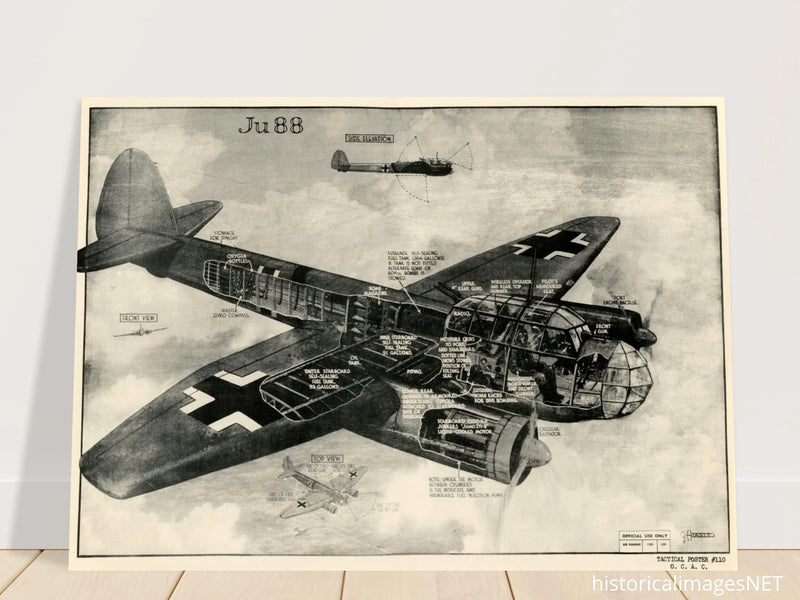 Junkers Ju 88  german combat aircraft of II World War