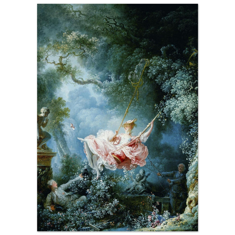 The Swing Les hasards heureux de l'escarpolette by Jean Honoré Fragonard.