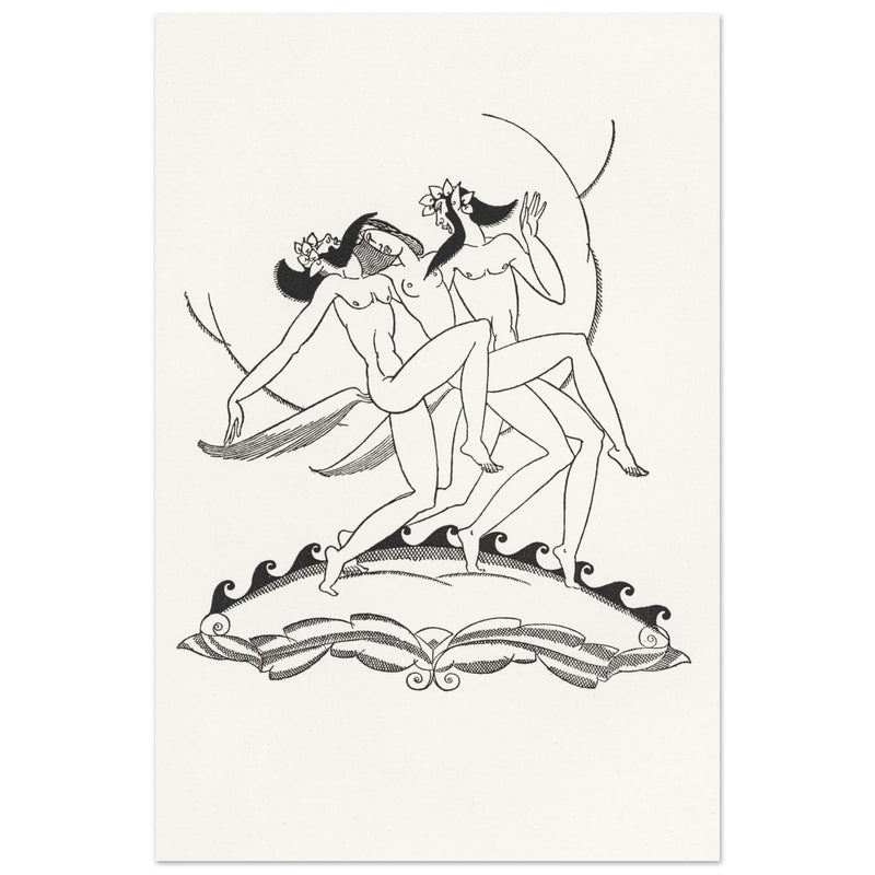 Daphnis and Chloe illustration by John Austen.