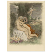 Paul Emile Becat erotic illustration Les Baiseres XX ( The Kisses ) The crown of flowers