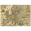 Ancient map of Europe. Nova et Accurata Totius Europae Descriptio by Frederik de Wit