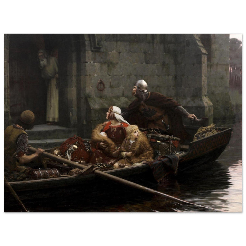 Edmund Blair Leighton painting In Time of Peril
