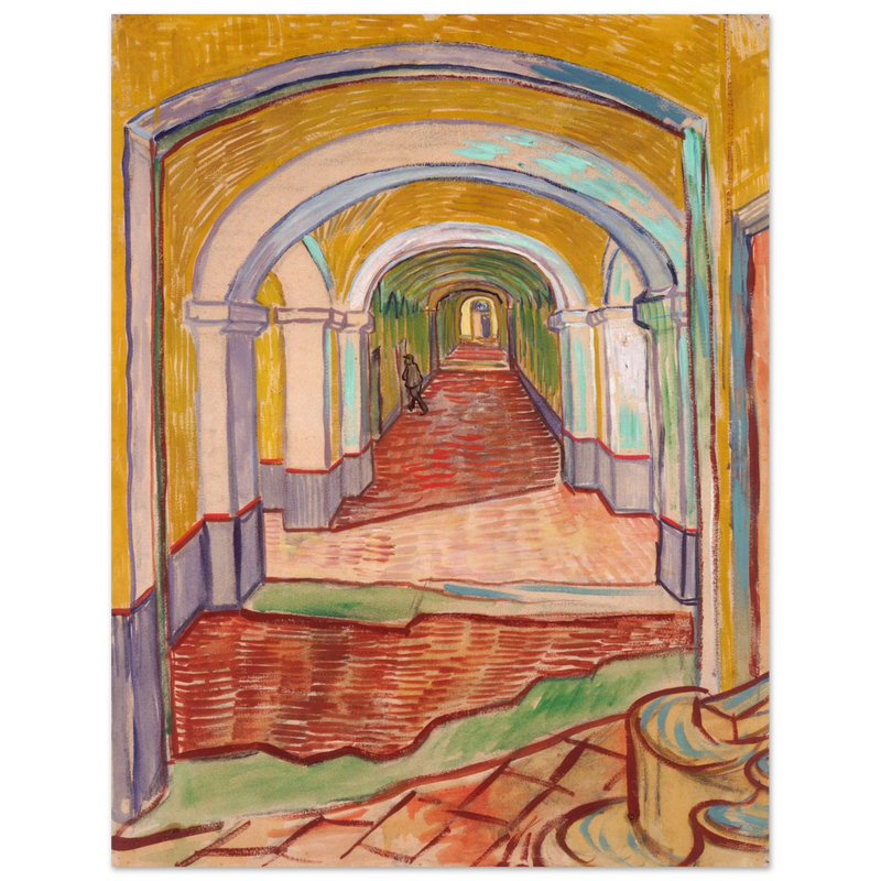 Corridor in the Asylum Vincent Van Gogh