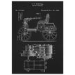 Motor Vehicle patent drawing by James Frank Duryea.