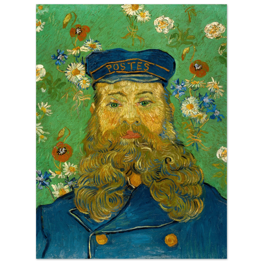 Portrait of Joseph Roulin by Vincent Van Gogh