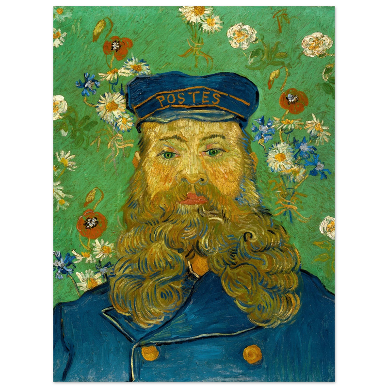 Portrait of Joseph Roulin by Vincent Van Gogh