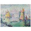 The Lagoon of Saint Mark Venice by Paul Signac 1905.
