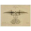 Flight machine invented by Jacob Degen in  1807 also called Degen ornithopter.